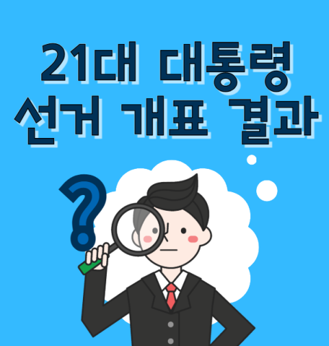 21대 대통령 선거 지역별 개표 결과 (서울 부산 대구 인천 광주 대전 울산 세종 경기 강원 충북 충남 전북 전남 경북 경남 제주)