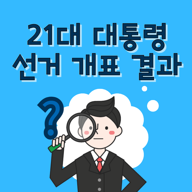 21대 대통령 선거 지역별 개표 결과 (서울 부산 대구 인천 광주 대전 울산 세종 경기 강원 충북 충남 전북 전남 경북 경남 제주)