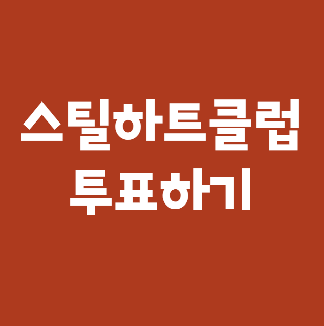 스틸하트클럽 투표하기, 투표 방법 (글로벌 투표 엠넷 밴드)